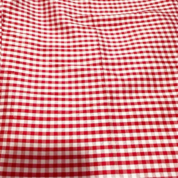 NWT deadstock Y2K loft silk red gingham pants ITEM IS NO LONGER AVAILABLE - Picture 7 of 10